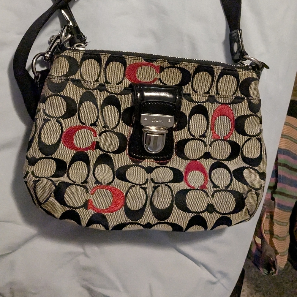 Vintage Authentic Coach Crossbody From Early 2000s